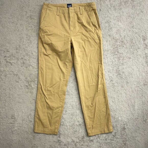 NWOT Gap Women's Size 6 Khaki Chino Pants Cotton Blend - Picture 2 of 9